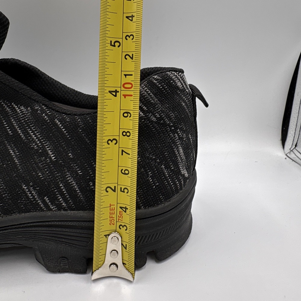 Black Lace-Up Fashion Safety Shoes, EU Size 43, Medium (D/M) Width - Picture 9 of 13